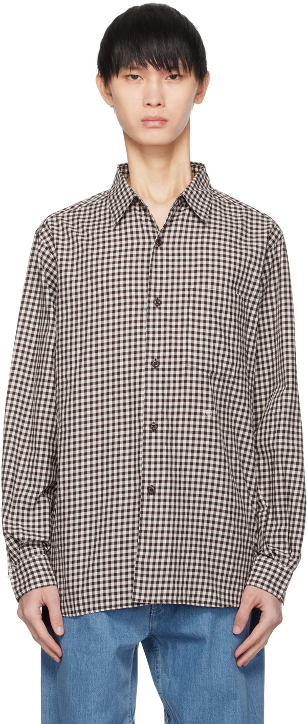 nanamica Brown Wind Shirt Nanamica