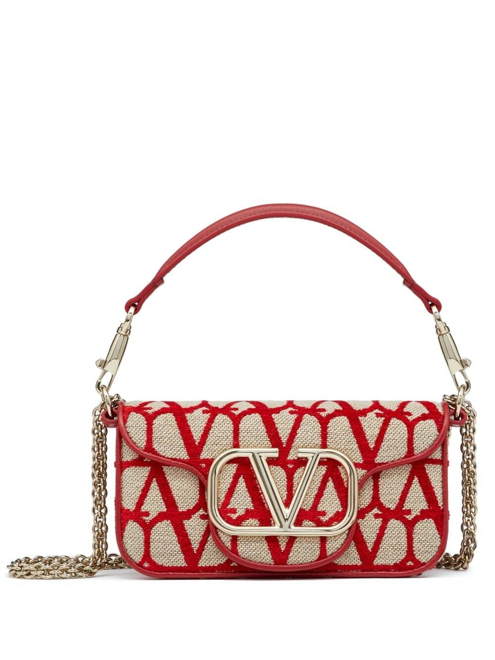 VALENTINO GARAVANI - Locò Toile Iconographe Small Shoulder VALENTINO GARAVANI - Locò Toile Iconographe Small Shoulder