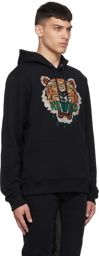 Kenzo Black Organic Cotton Hoodie