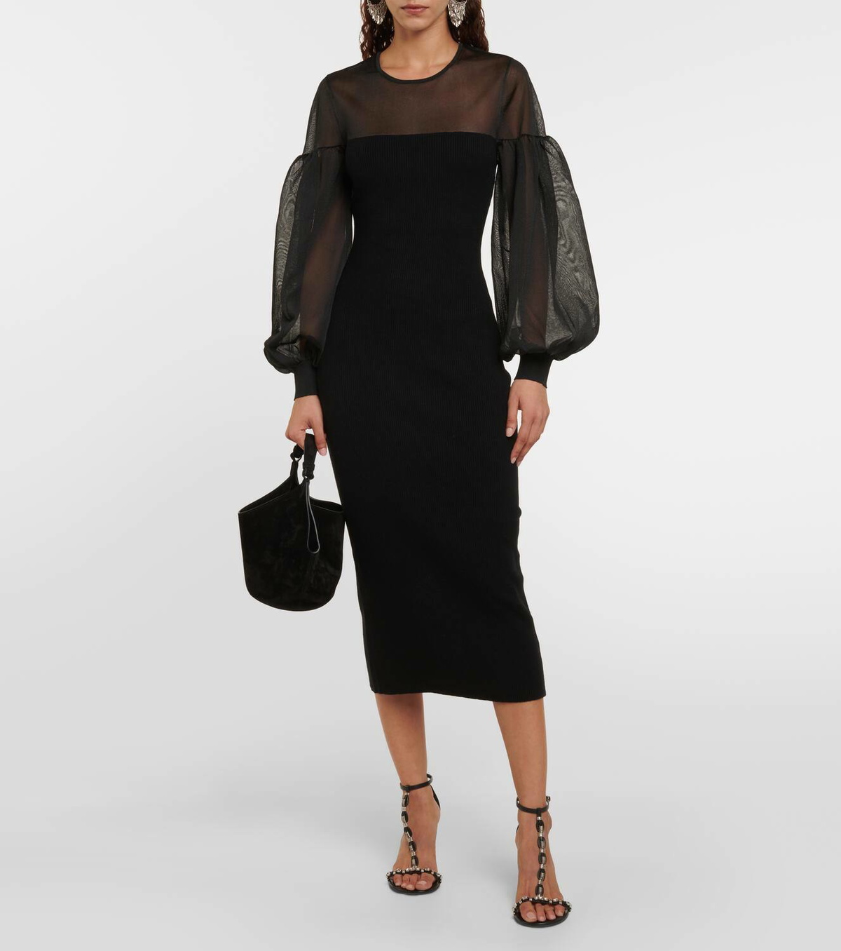 Ulla Johnson Milla wool-blend midi dress Ulla Johnson
