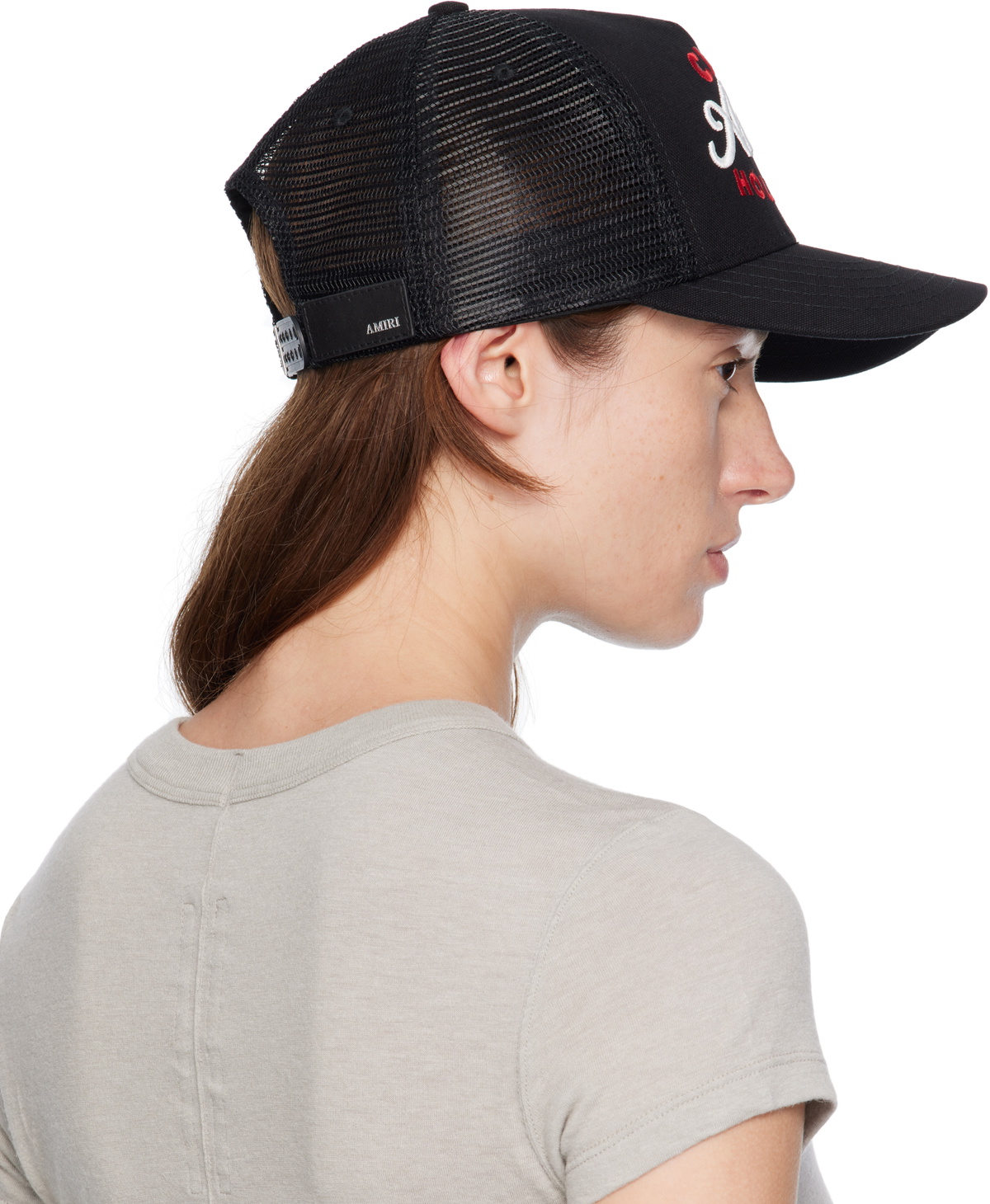 AMIRI Black 'Club Amiri' Cap