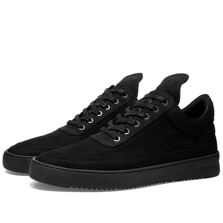 Photo: Filling Pieces Low Ripple Nubuck Perforated Sneaker