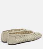 Le Monde Béryl Regency woven leather ballet flats