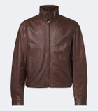 Lemaire Harrington leather jacket