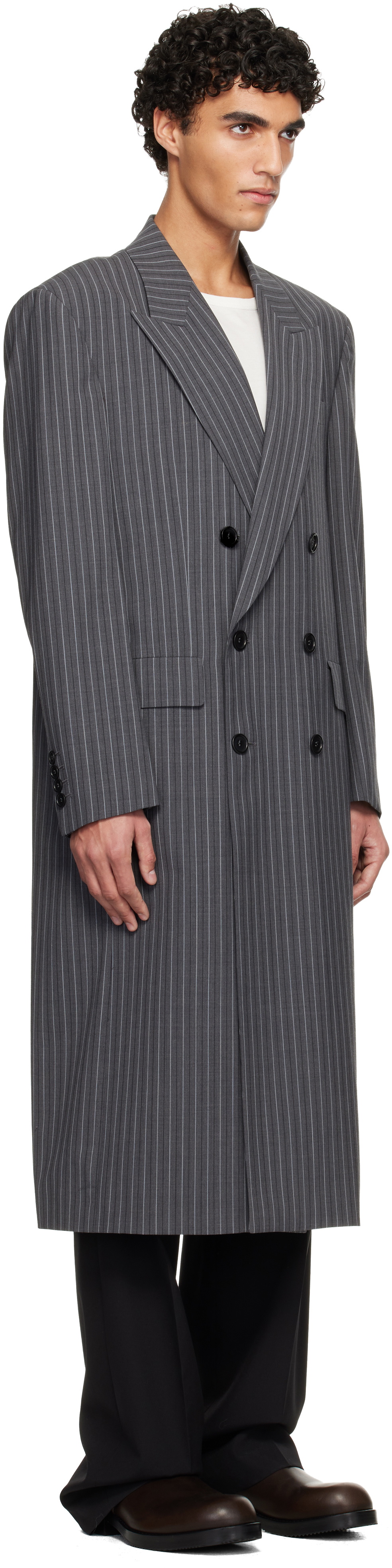 Sunflower Gray DB Coat