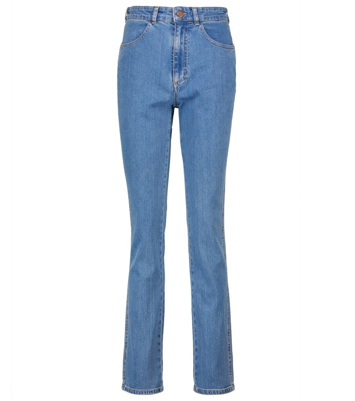Photo: See By Chloe - High-rise straight jeans