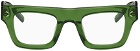 MCQ Green Rectangular Glasses