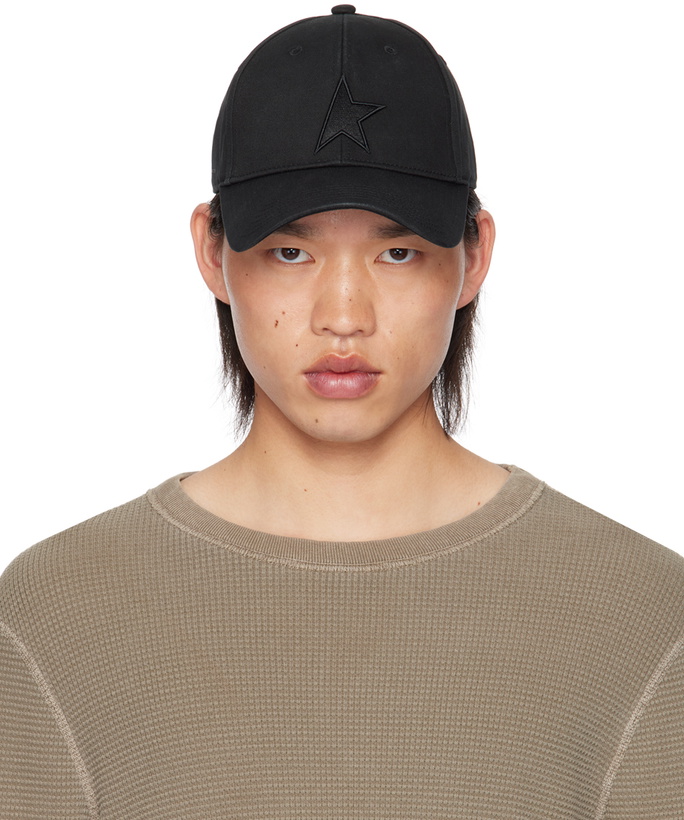 Photo: Golden Goose Black Star Baseball Cap