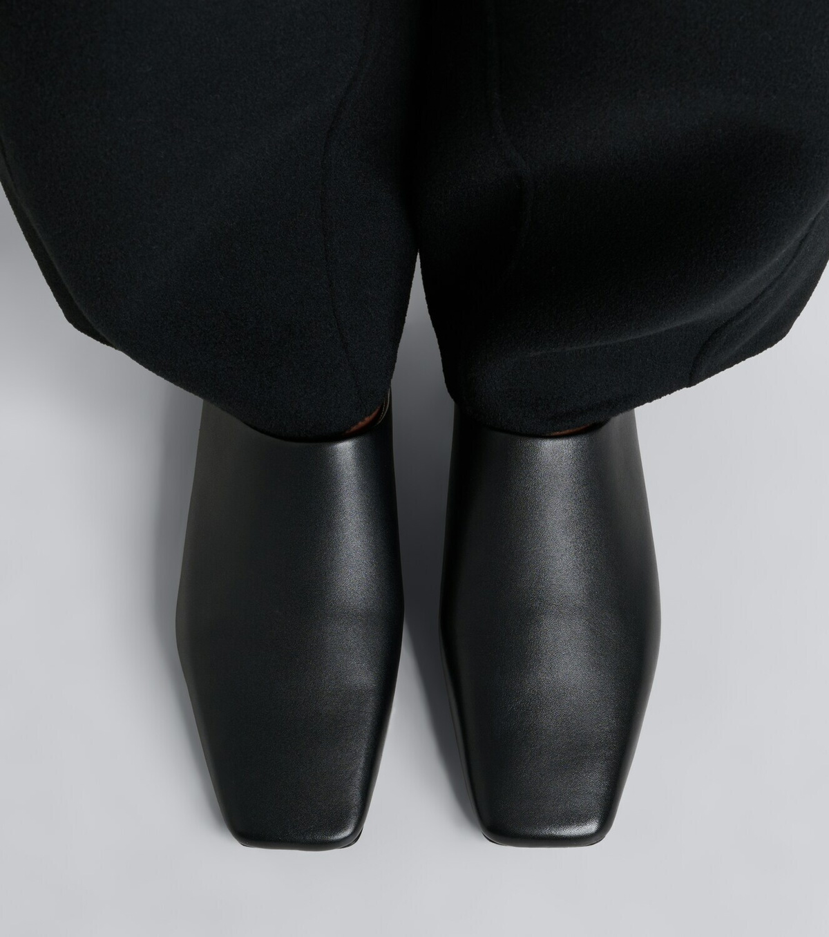 A.Emery Griffin leather mules