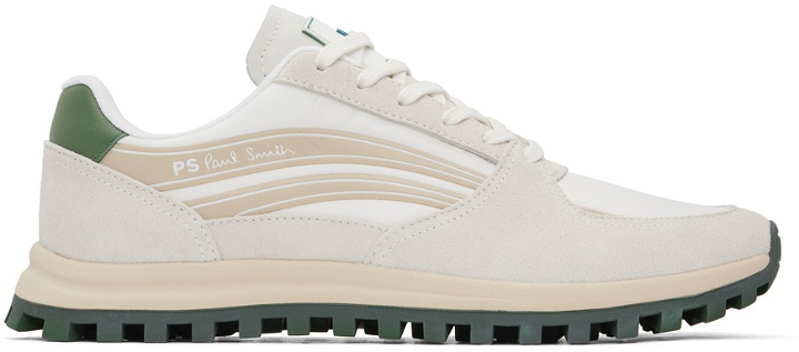 Photo: PS by Paul Smith White & Beige Damon Sneakers