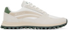 PS by Paul Smith White & Beige Damon Sneakers