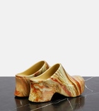 Loewe Terra Foam marbled clogs