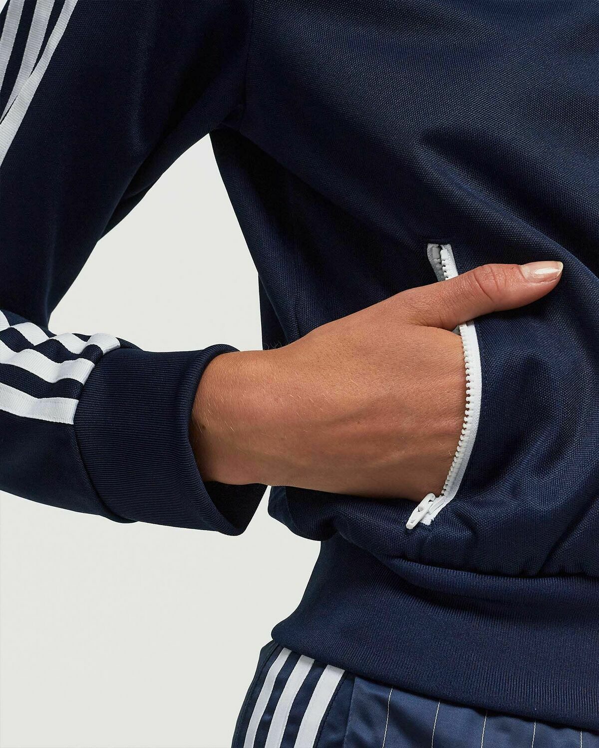 Adidas X Sporty&Rich Track Top Blue Half Zips adidas