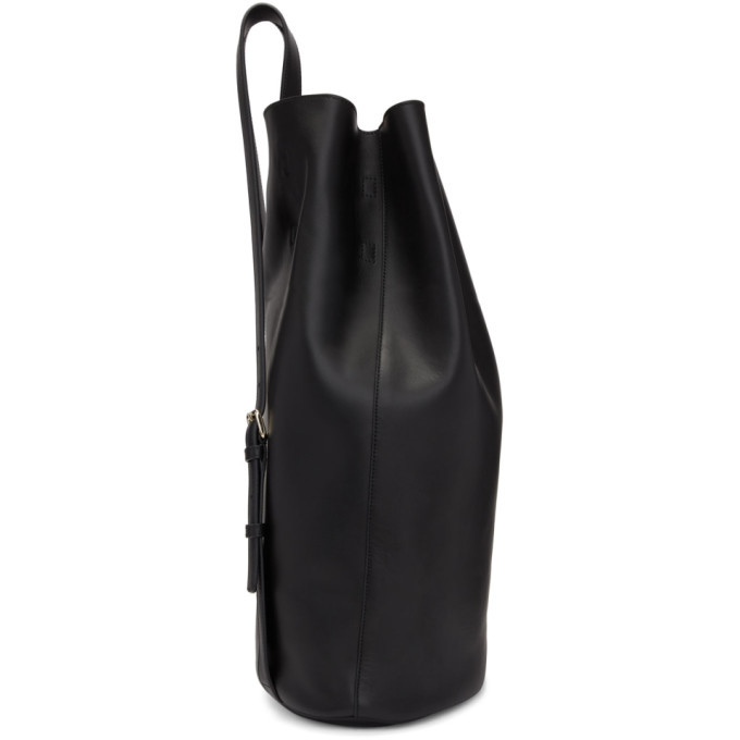 Jil Sander Black Blossom Backpack Jil Sander