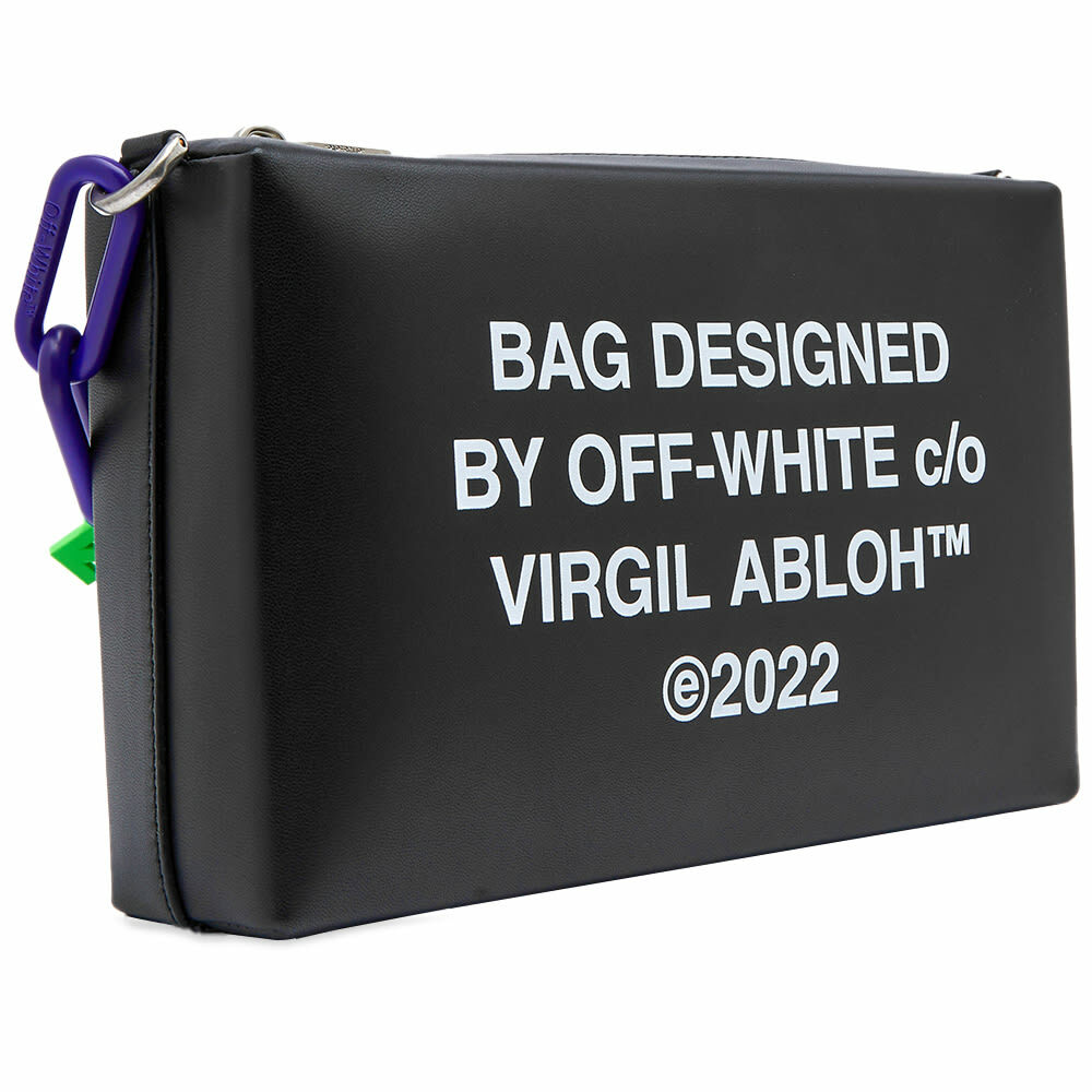 Off-White Women's Block Pouch Bag in Black/White Off-White