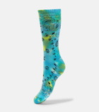 Alanui - Bandana cotton-blend socks