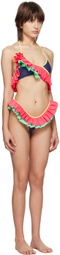 Emily Watson Multicolor Ruffle Bikini