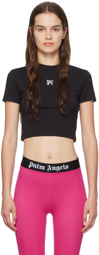 Photo: Palm Angels Black Monogram T-Shirt