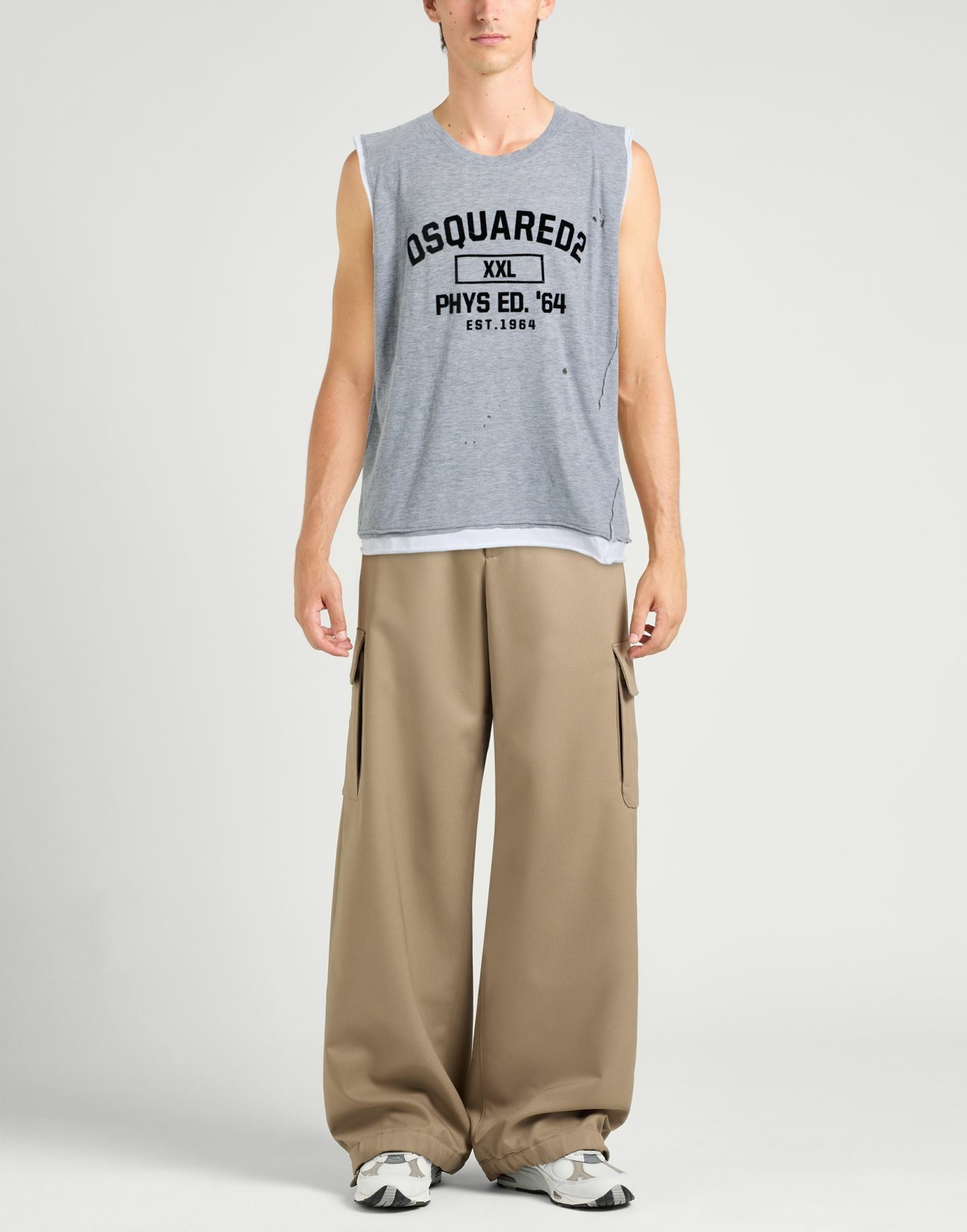 Dsquared2 Mens T-shirt in Grey