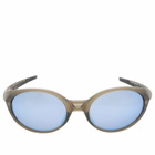 Oakley Eye Jacket Redux Sunglasses in Mt Brown Smoke/Prizm Deep Water 