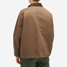 Uniform Bridge Men's Short Hunting Jacket in Brown