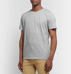 NN07 - Two-Pack Mélange Pima Cotton-Jersey T-Shirts - Gray