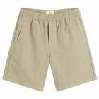 Folk Men's Linen Assembly Shorts in Sage