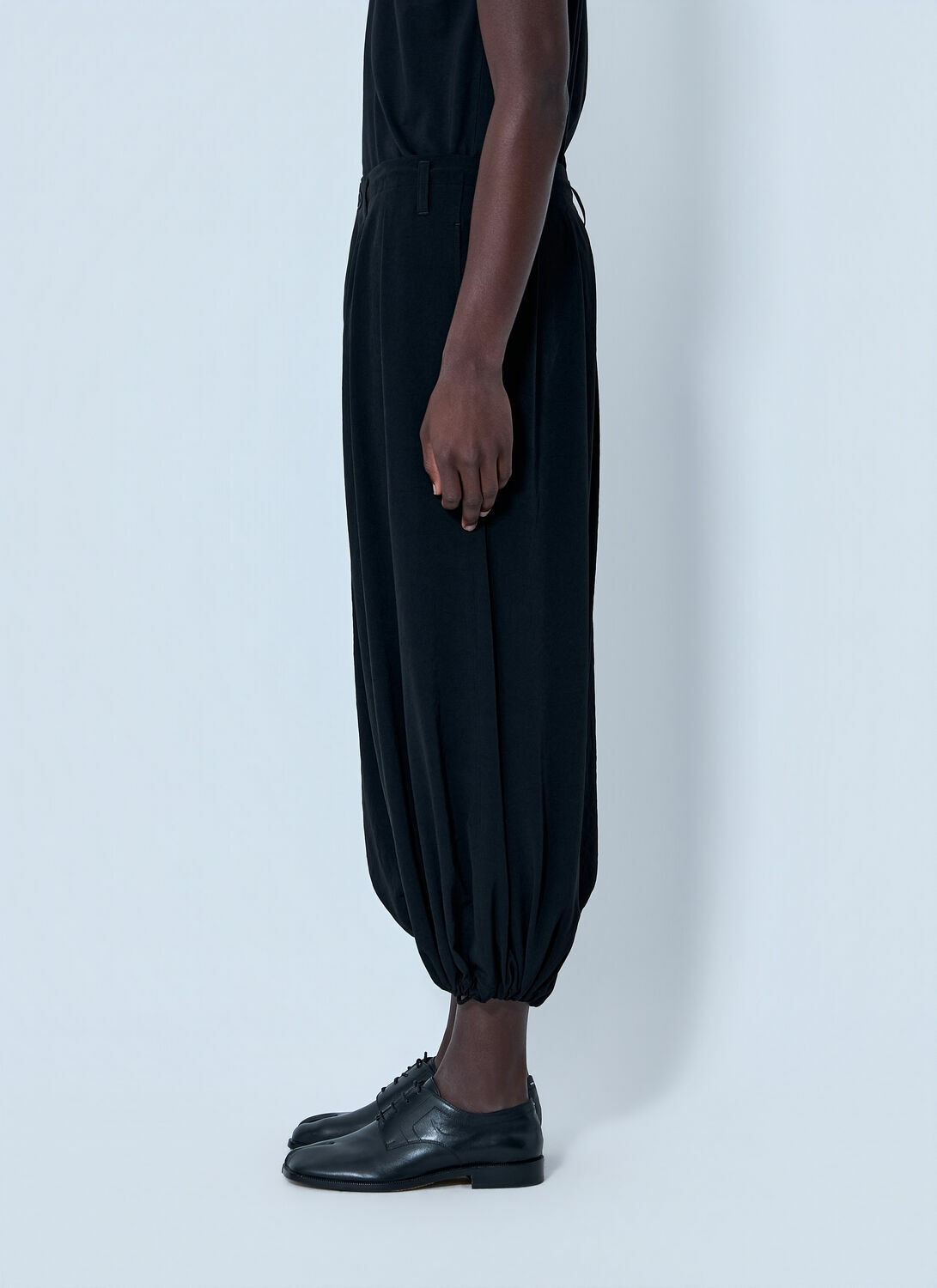Yohji Yamamoto Pleated Drop-Crotch Trousers