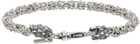 Emanuele Bicocchi Silver Byzantine Chain Bracelet