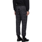 Undercover Black Valentino Edition Printed Lounge Pants