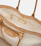 Balenciaga Le City Beach Medium canvas tote bag