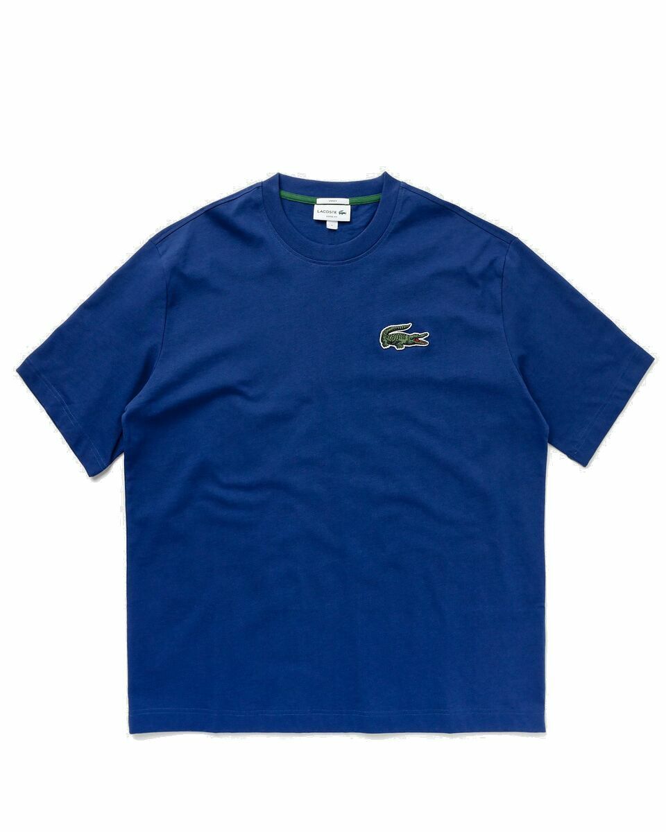 Photo: Lacoste T Shirt Blue - Mens - Shortsleeves
