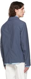 Brunello Cucinelli Blue Nylon Jacket