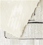 Rick Owens - Tatlin Sequinned Cotton Blazer - White