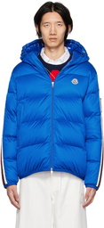 Moncler Navy Sanbesan Down Jacket