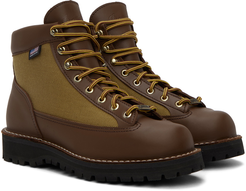 Danner Brown & Tan Danner Light Boots Danner