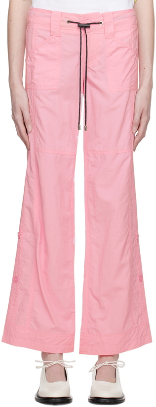 Photo: KkCo Pink Roll Up Trousers