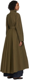 CO Khaki Belted Long Coat