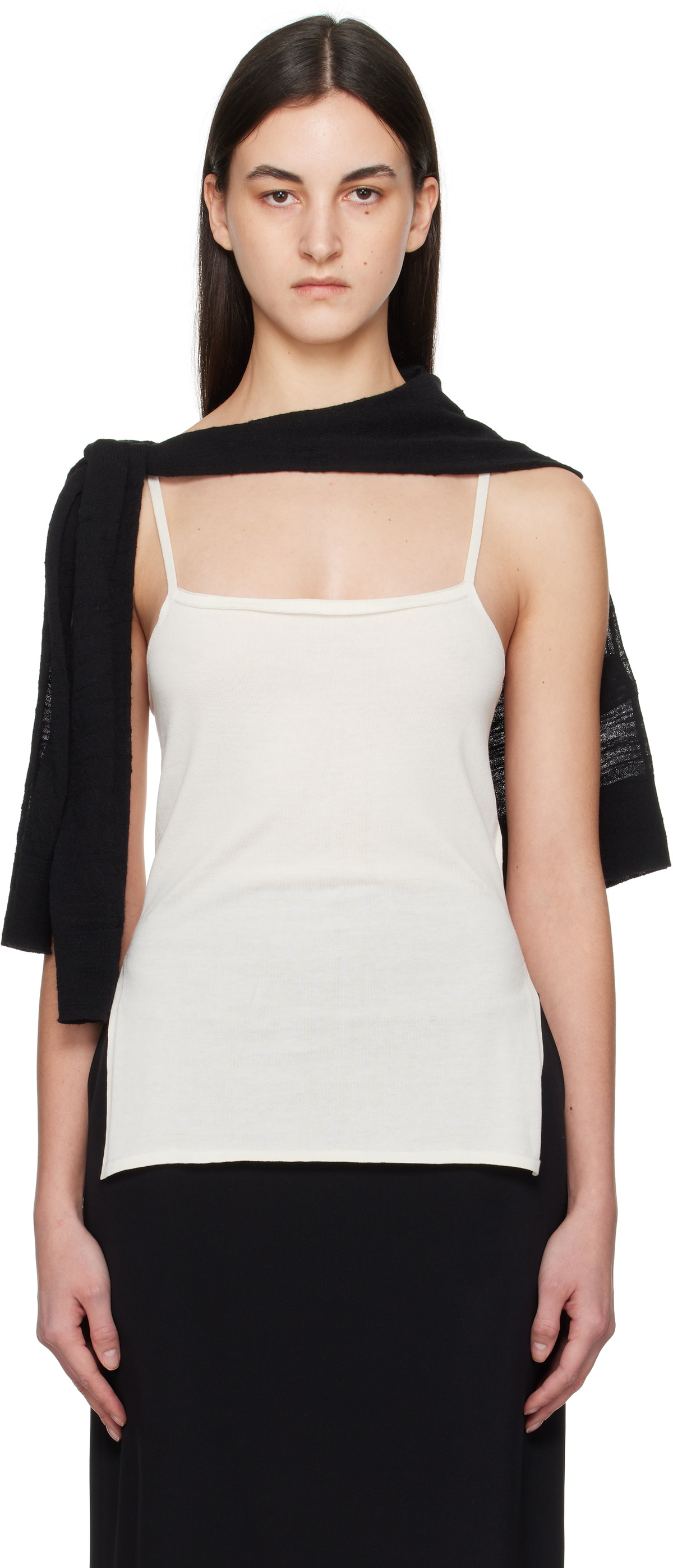 La Collection Off-White Harlow Tank Top