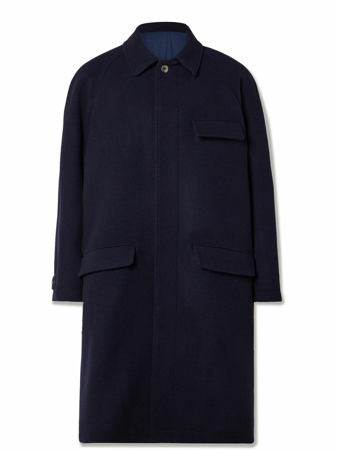 De Bonne Facture - Wool Coat - Blue