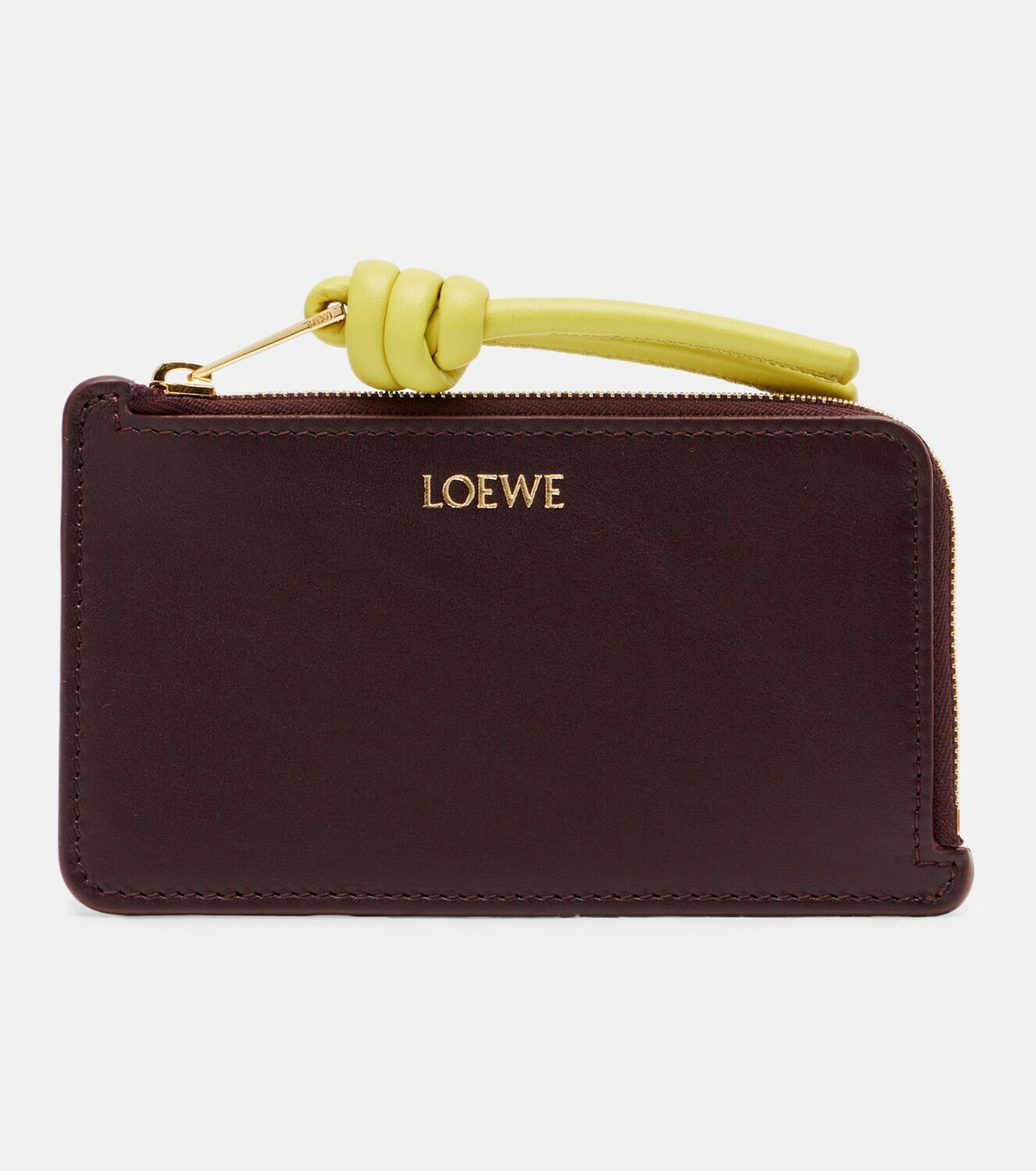 Loewe Knot leather card holder