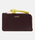 Loewe Knot leather card holder