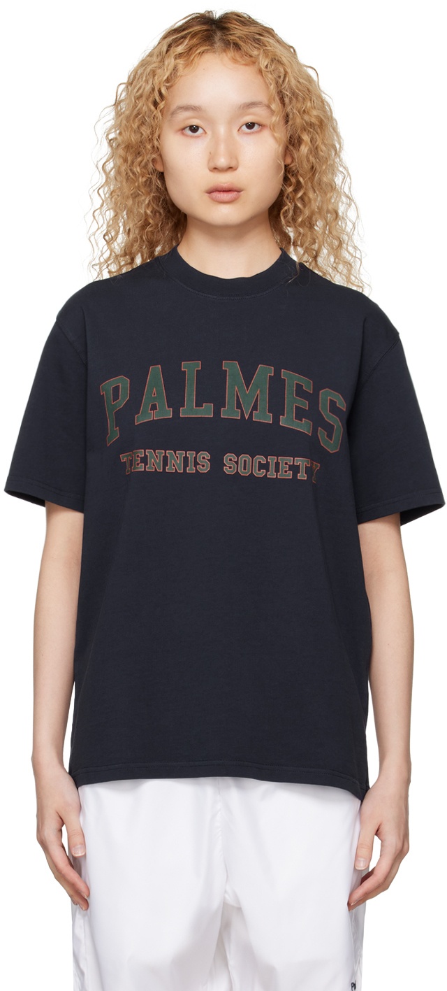 Photo: Palmes Navy Ivan T-Shirt