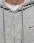 Edmmond Studios Duck Patch Hoodie Ns Grey - Mens - Hoodies/Zippers