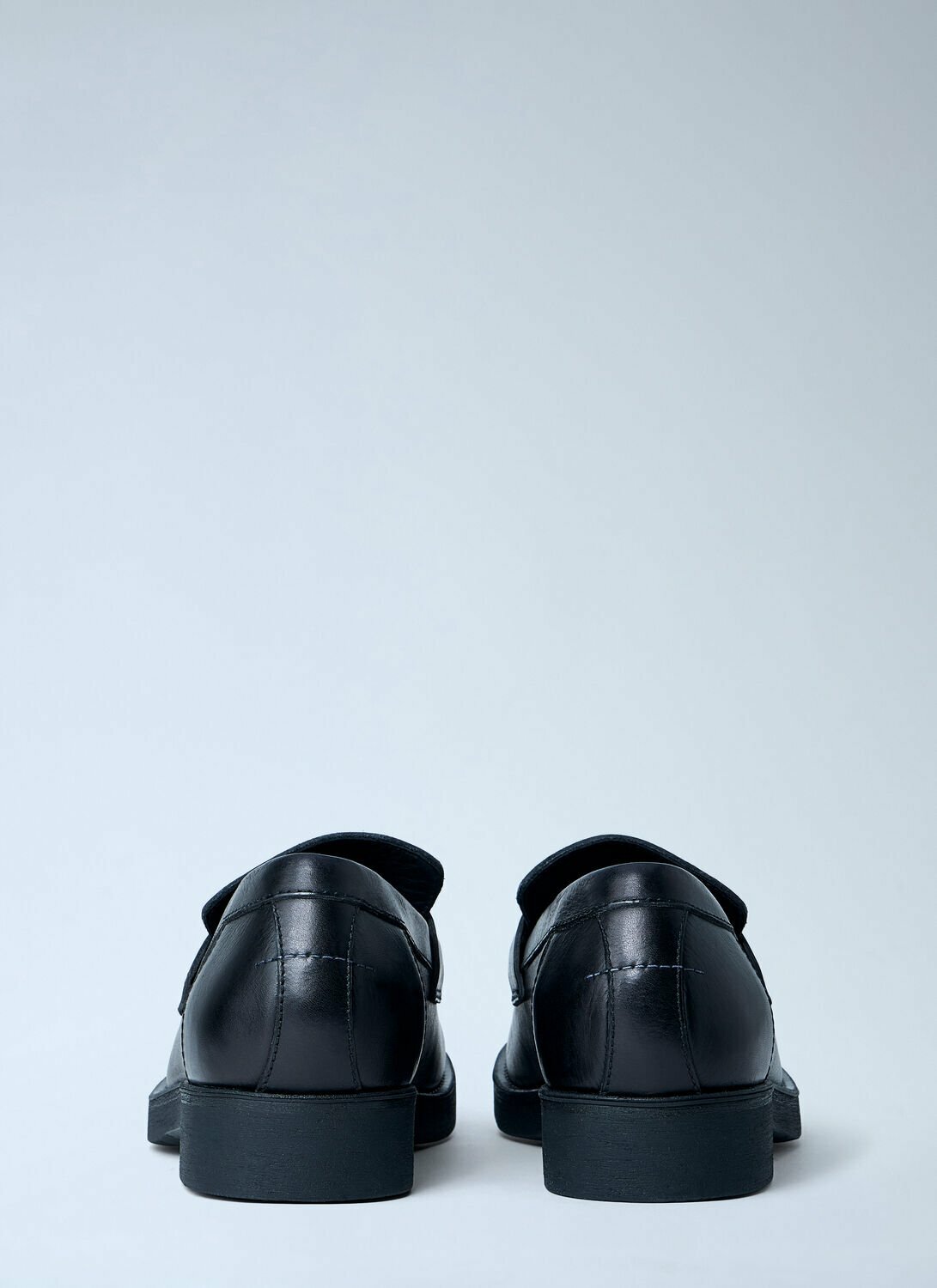 MM6 Maison Margiela Leather Penny Loafers