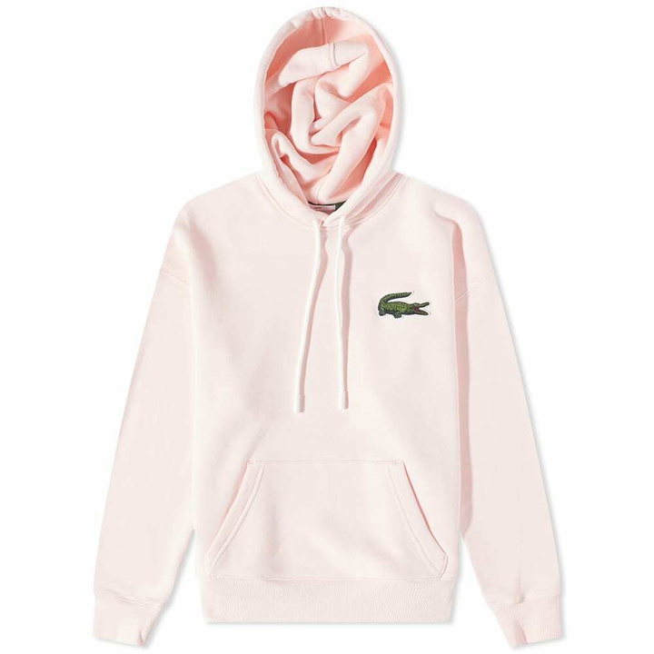 Photo: Lacoste Men's Robert Georges Core Hoody in Flamingo