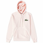 Lacoste Men's Robert Georges Core Hoody in Flamingo