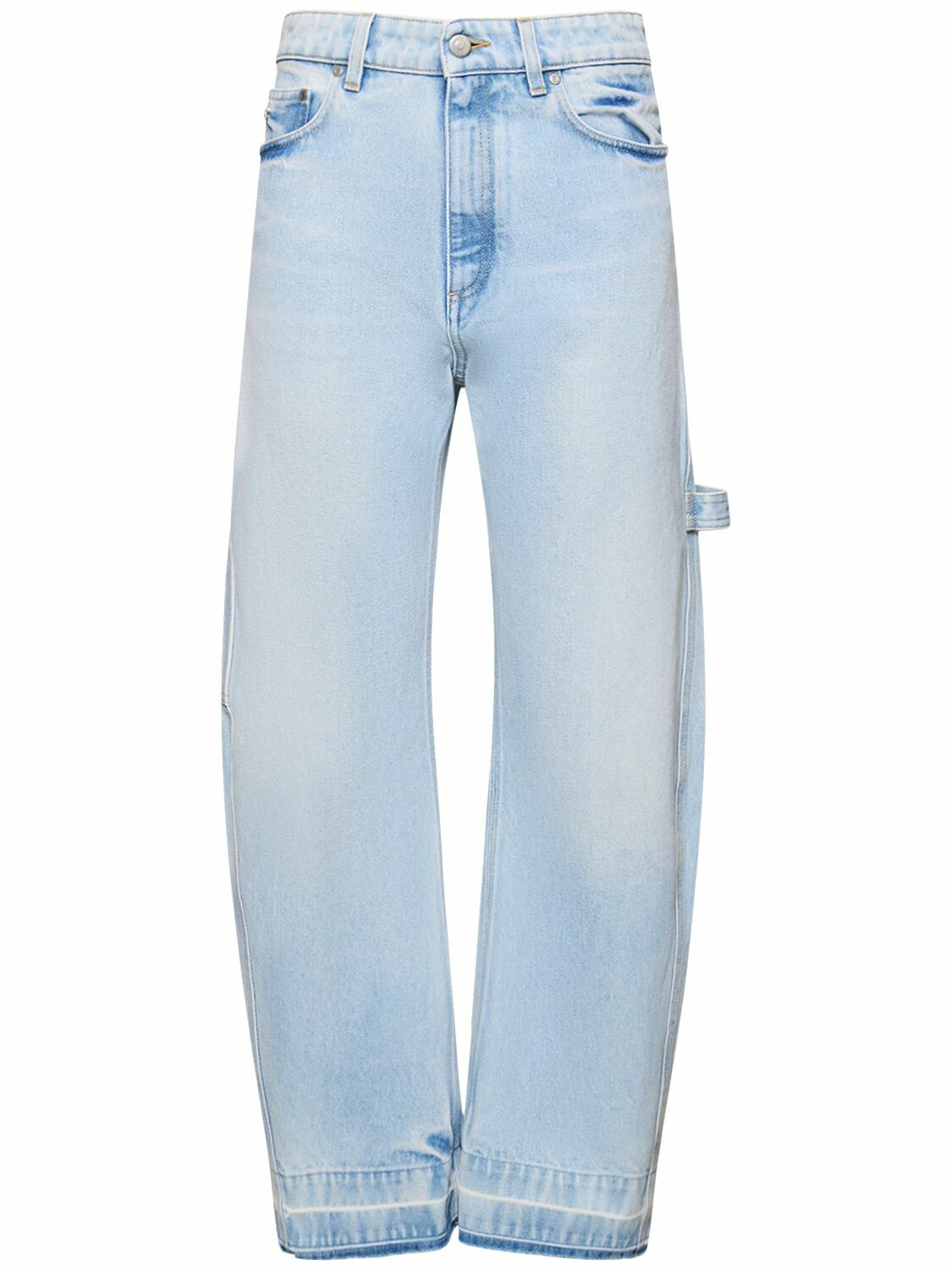 Stella Mccartney Denim Wide Leg Jeans Stella Mccartney