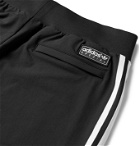 adidas Consortium - SPEZIAL Pleckgate Tapered Striped Shell Track Pants - Black
