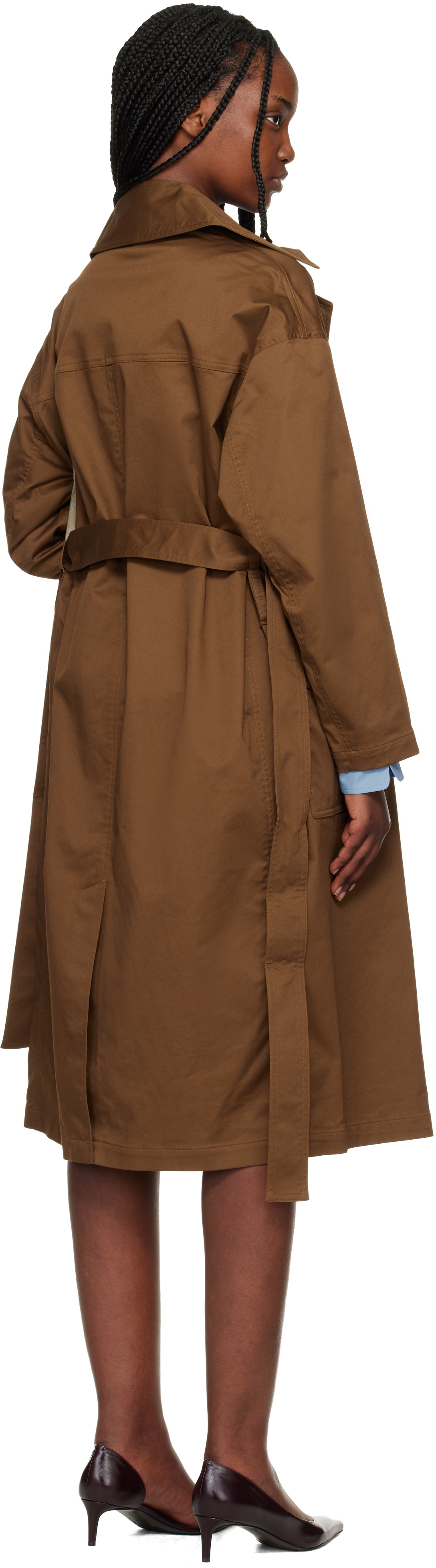 rag & bone Tan Rue Cotton Trench Coat
